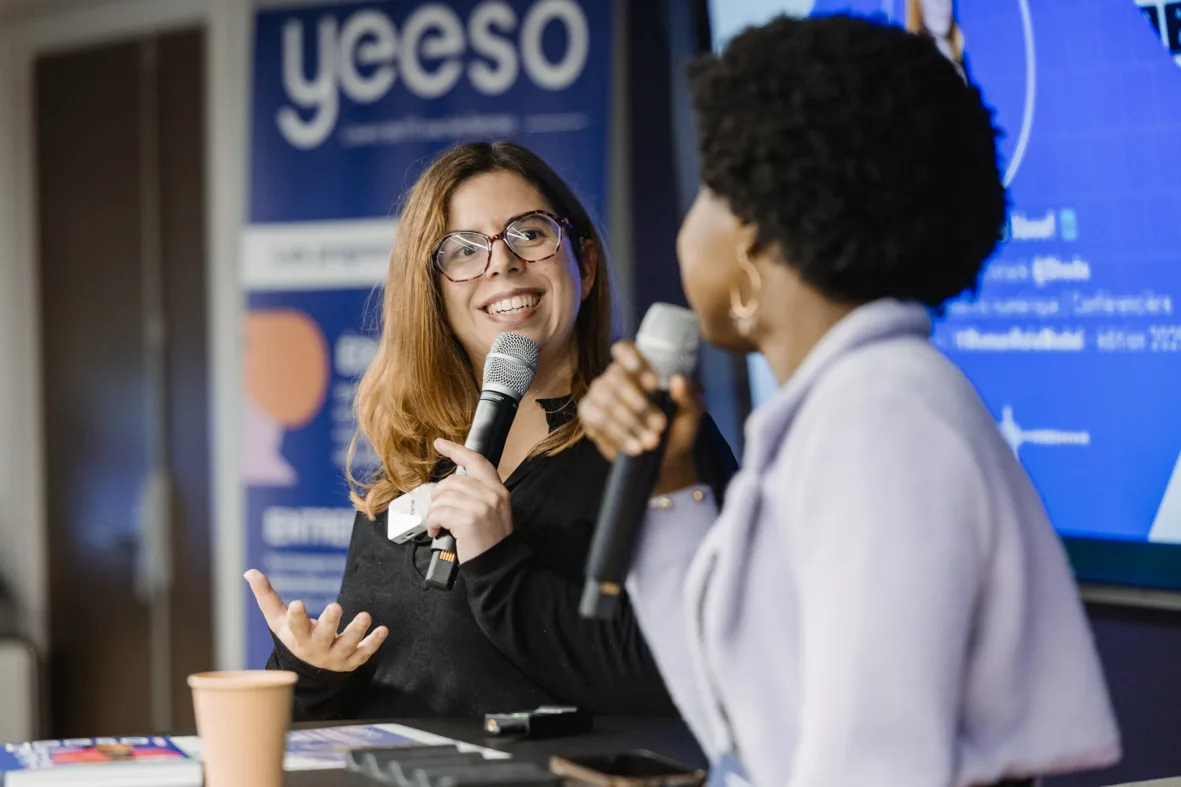 Table ronde animée par Yeeso avec des membres de l'IT Women Network